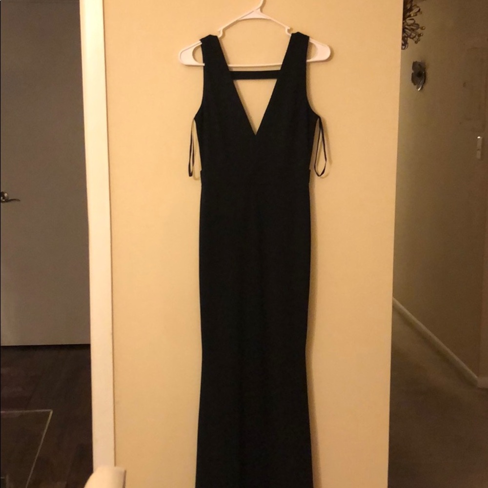 Silhouette Black Dress